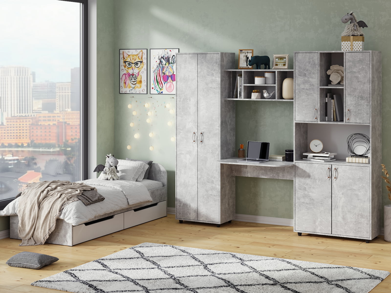 Children’s wall unit