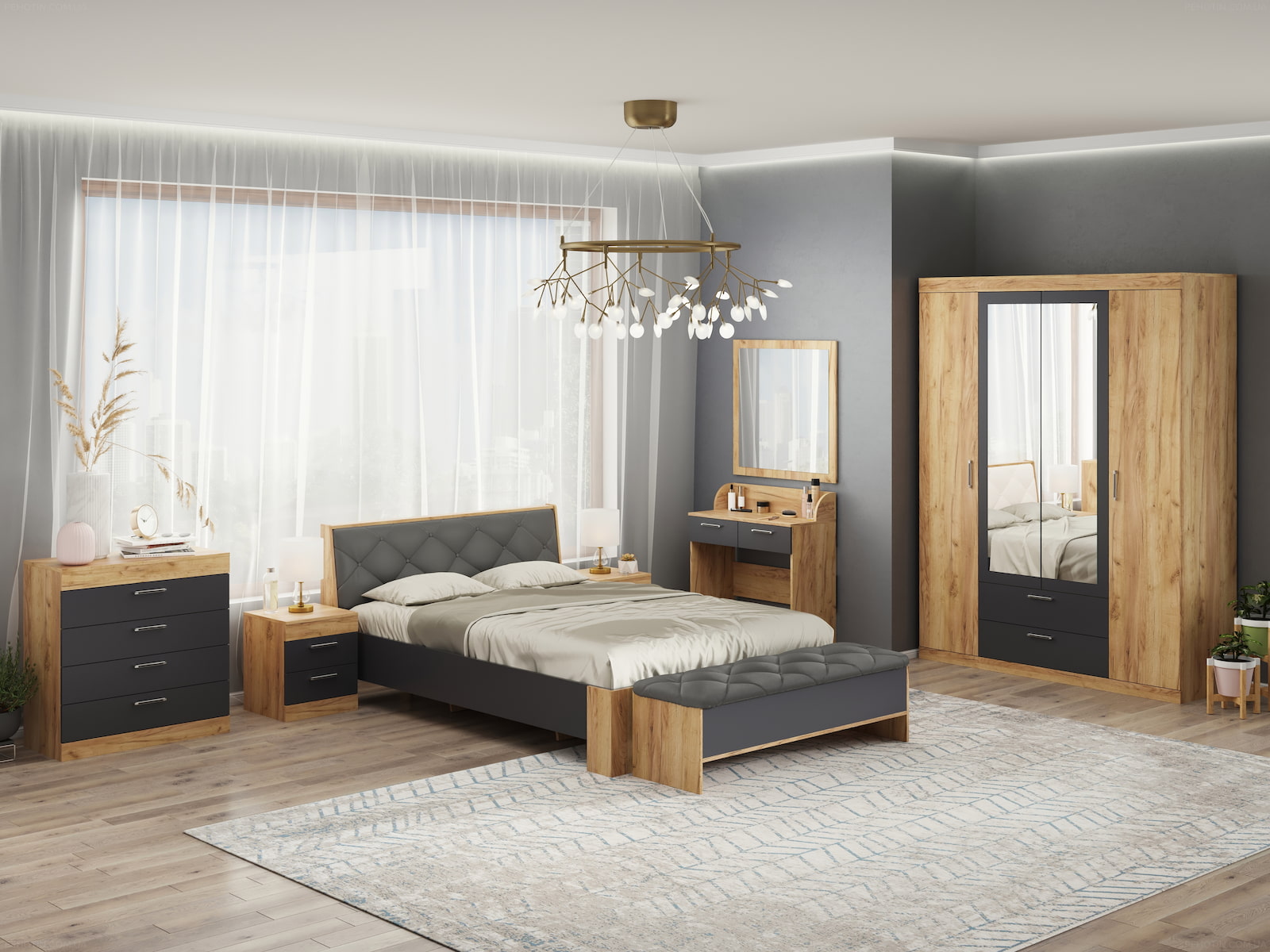 Bedroom set «Monika»